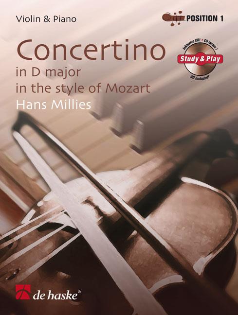 Concertino in D major in the style of Mozart - housle a klavír